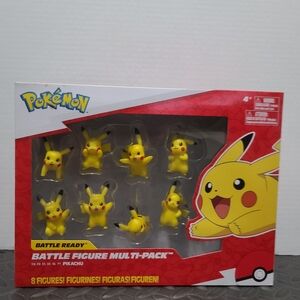 Pikachu Battle Figure Multi-Pack - Yellow